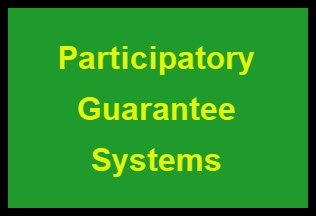 participatory Guarantee Systems